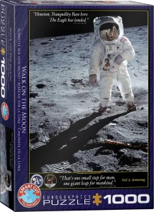 Puzzle Neil A. Armstrong: První kroky na Měsíci 1000 dílků
