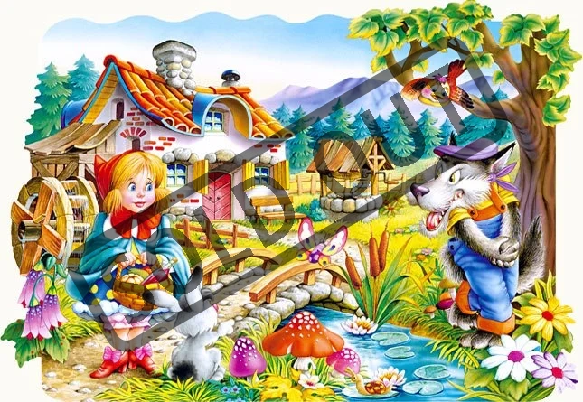 CASTORLAND Puzzle Červená Karkulka MAXI 20 dílků