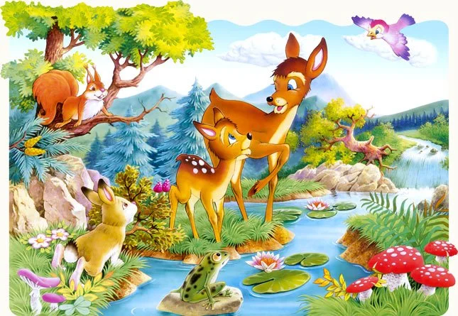 CASTORLAND Puzzle Koloušek (Srneček) MAXI 20 dílků