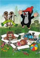 DINO Puzzle Krteček se raduje, Krtek a autíčko 2x48 dílků