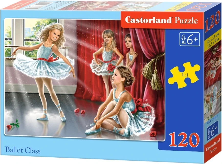 CASTORLAND Puzzle Hodina baletu 120 dílků