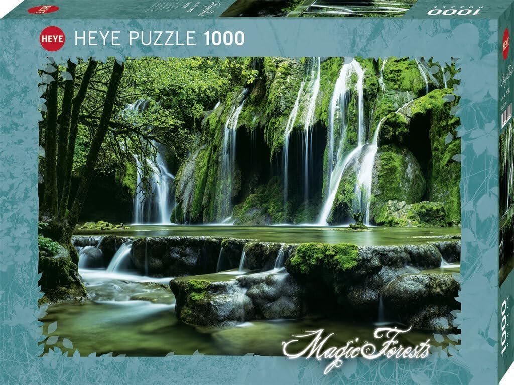 HEYE Puzzle Kouzelné lesy: Kaskády 1000 dílků