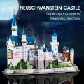 CubicFun Svítící 3D puzzle Zámek Neuschwanstein 128 dílků
