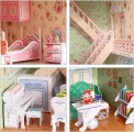 3D puzzle Cubicfun Vysněný domeček pro panenky 160 dílků