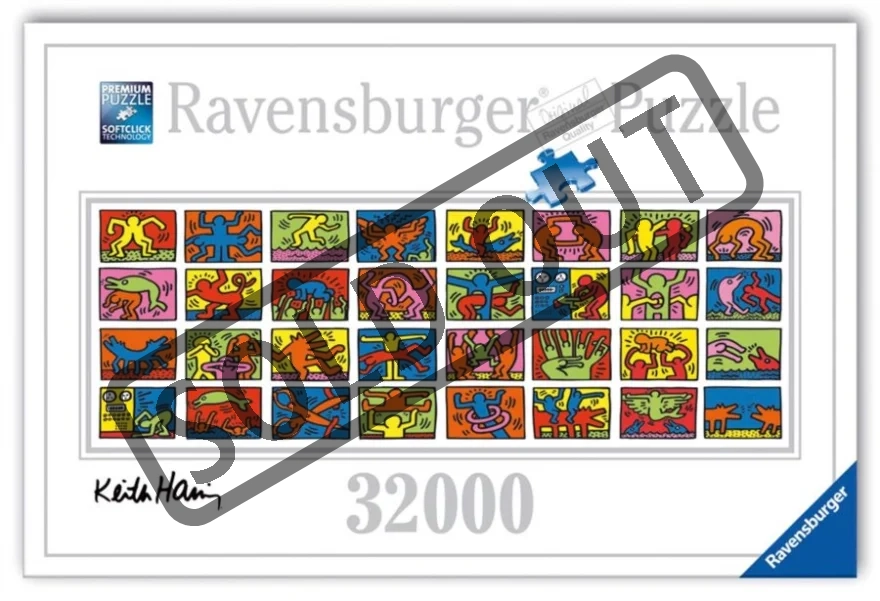 RAVENSBURGER Dvojitá retrospektiva, 2.největší puzzle světa 32000 dílků
