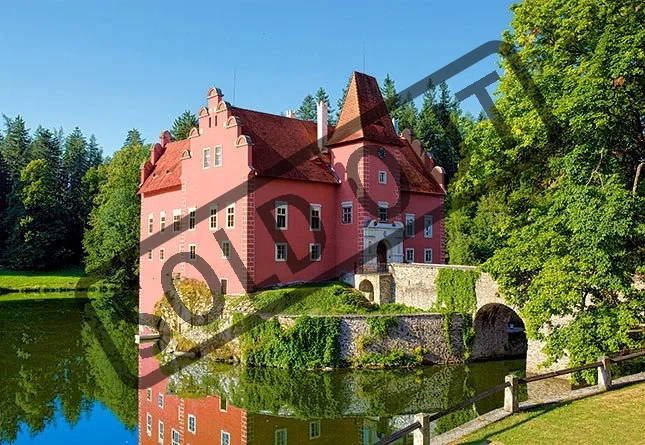 CASTORLAND Puzzle Zámek Červená Lhota 1000 dílků