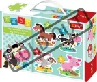 TREFL Baby puzzle Domácí zvířátka 4v1 (2,3,4,5 dílků)