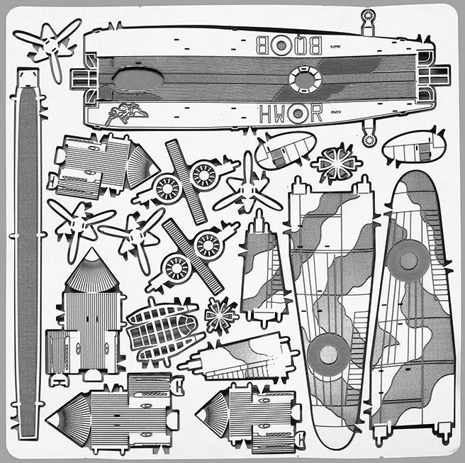 METAL EARTH 3D puzzle Bombardér Avro Lancaster