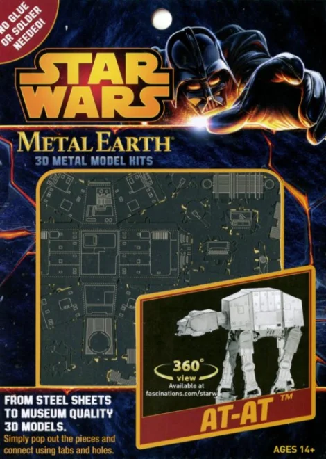 METAL EARTH 3D puzzle Star Wars: AT-AT