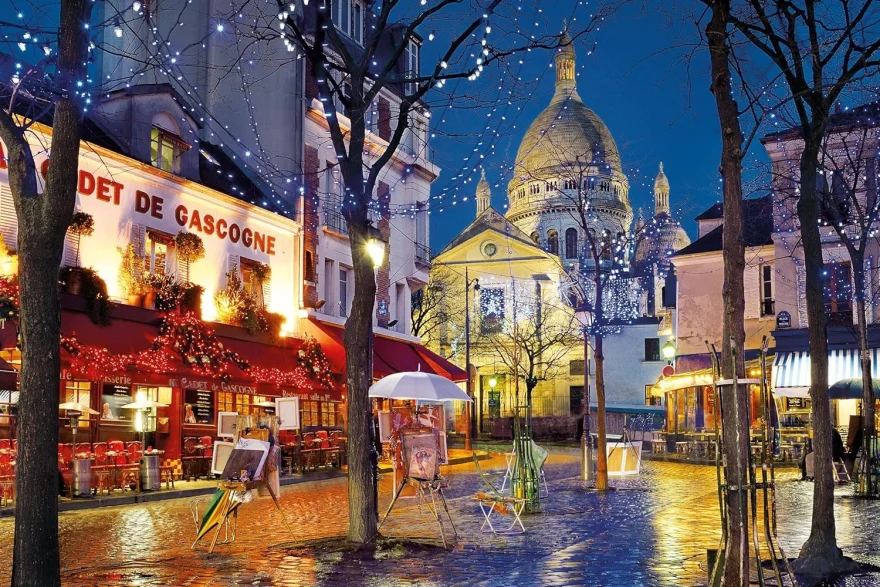 CLEMENTONI Puzzle Montmartre, Paříž 1500 dílků