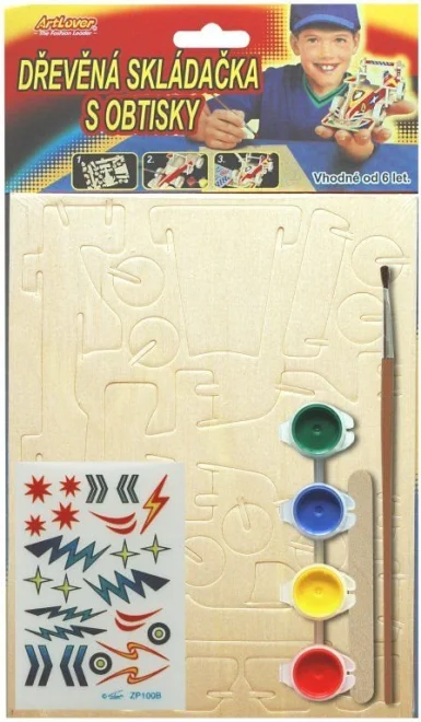 ARTLOVER 3D puzzle Formule s barvičkami