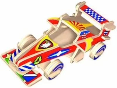 3D puzzle Formule s barvičkami