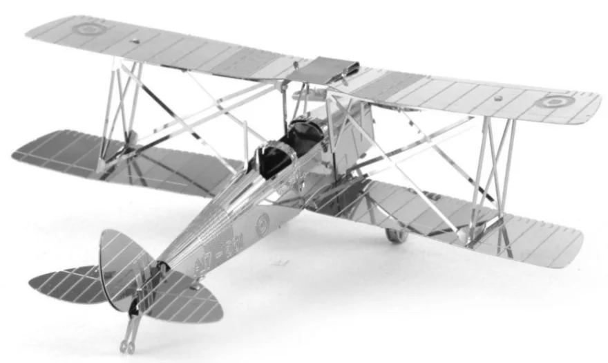 METAL EARTH 3D puzzle Letoun de Havilland Tiger Moth