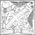 METAL EARTH 3D puzzle Letoun de Havilland Tiger Moth