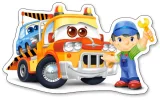 CASTORLAND Baby puzzle Záchranáři 4v1 (4,5,6,7 dílků)
