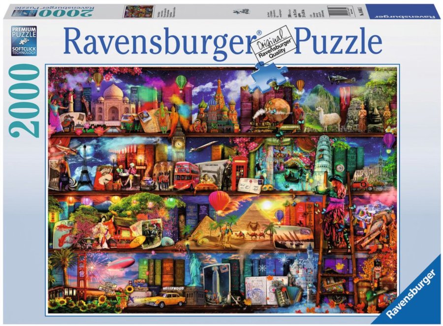 RAVENSBURGER Puzzle Svět knih 2000 dílků
